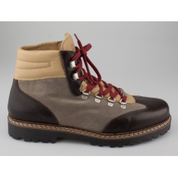Ammann Valbella Volterra Leder Velour taupe