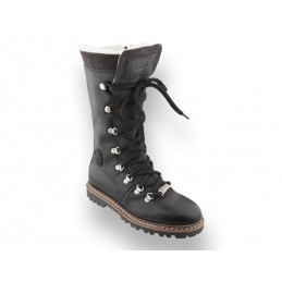 Ammann Malix Pelle nero - velour antracite
